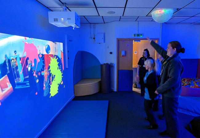 Meet the new and improved sensory room at Andy’s Children’s Unit