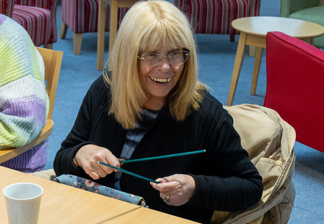 For Carmen, the best thing about being a member of wellbeing is the "wonderful people"