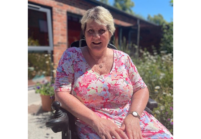 Carol has been accessing hospice services for around 10 years, and describes it as her "lifeline"