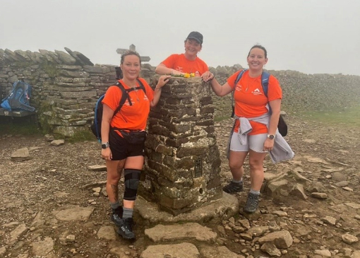 Three peaks challenge raises over £700